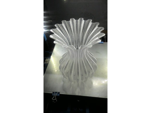 vase v3 décor de la conception spirale mode vaso 3D print model - Mito3D