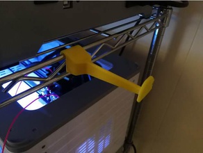 Tel raf filament biriktirme klibi 3d yazıcı aksesuarları tutucu 3d print model - Mito3D