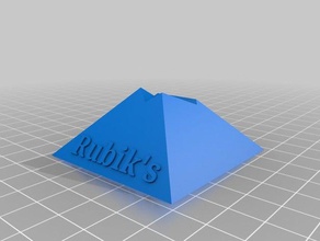 rubik küp standı 3d baskı 3d print model - Mito3D