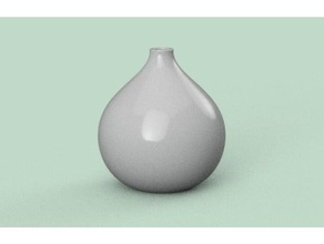 vase Haushalt ball 3d print model - Mito3D