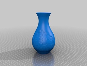honey pot vase decor 3d print model - Mito3D