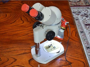 cap microscope stéréo 3d print model - Mito3D