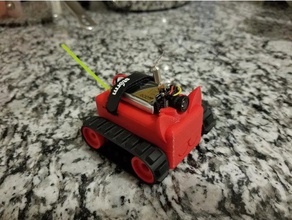 tiny trak cat r c vehicles fpv tank 3d print model - Mito3D