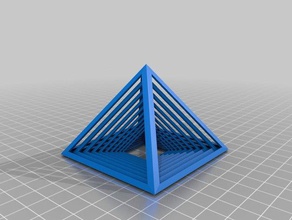 les pyramides décor 3d print model - Mito3D