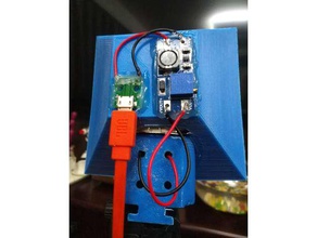h4 bombilla led reflector de zapata la electrónica 3d print model - Mito3D