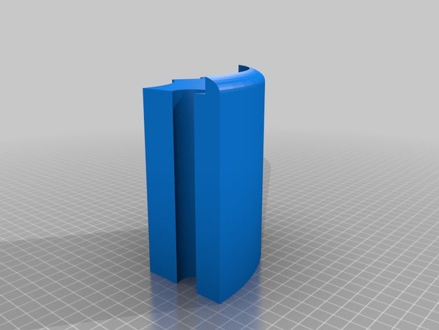 circular monitor riser office 3D print model - Mito3D