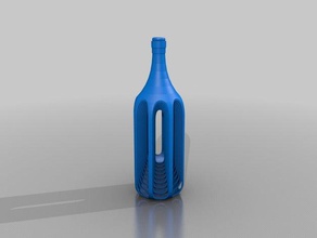 Flasche ii Dekor 3d print model - Mito3D