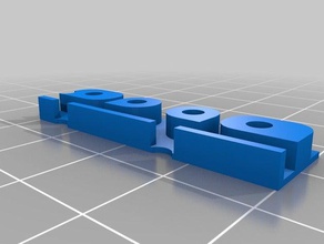 kossel magnetic arm carriage gt2 10mm 3d printer parts 3d print model - Mito3D