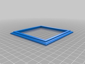 frame simple decor 3d print model - Mito3D