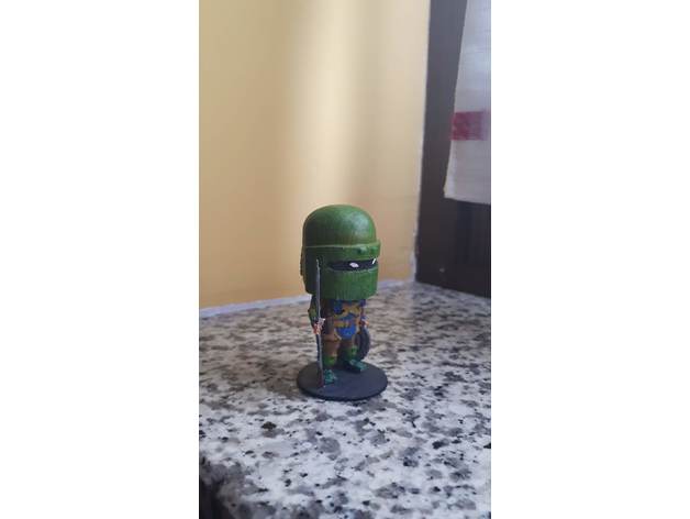 rainbow six cerco tachanka chibi estatueta fixa brinquedos & games a figura 3D print model - Mito3D