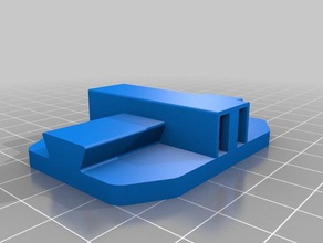 grip vice main plate larger posts art tools 3d print model - Mito3D