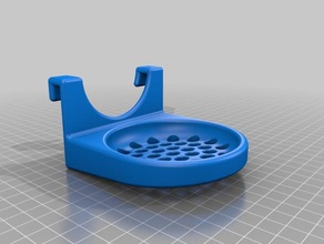 hanging soap holder accessories 3d print model - Mito3D