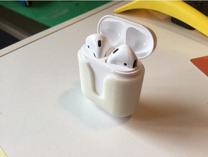 apple airpods cas téléphone mobile earpods 3d print model - Mito3D