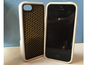 iphone 5 5s se cover mobile phone bumper case dover 3d print model - Mito3D