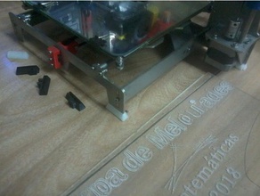 zapatos de los pies prusa tairona impresora 3d Impresora accesorios amortiguación la vibración 3d print model - Mito3D