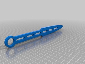 dummy knife - kanai toys & games training 3d print model - Mito3D