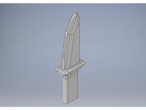 airsoft paintball knife sheath props gun 3d print model - Mito3D