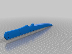 dummy knife - hf tanto v2 toys & games metal gear solid training 3d print model - Mito3D
