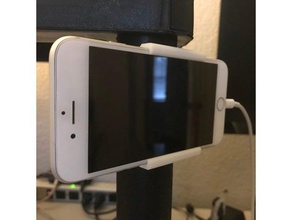tablette téléphone cylindre de montage customizer l'organisation la caméra l'iphone iphone stand le mont 3d print model - Mito3D