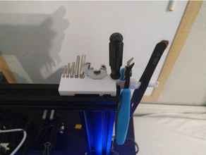 ender 3 suporte de ferramenta remix pinças Impressora 3d acessórios 3d print model - Mito3D