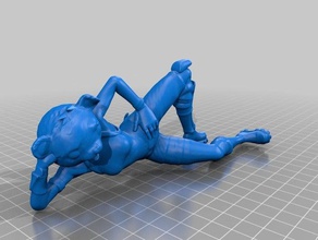 fortnite ispirato cubble team leader sculture 3d print model - Mito3D