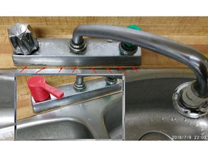 sostituire il rubinetto della manopola maniglia cucina & sala da pranzo 3d print model - Mito3D