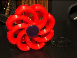 tandem fidget giratório brinquedos & games 3d print model - Mito3D