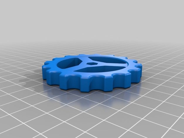 cr-10 contratuerca cama de nivelación perillas Impresora 3d las piezas creality perilla la 3D print model - Mito3D