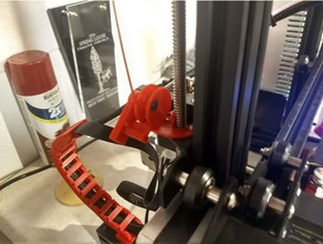 ender 3 filament guide 3d printer accessories creality 3d print model - Mito3D