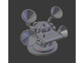 gloomhaven - nota de la música clase doof guerrero tipo base La impresión en 3d quatryl soothsinger 3d print model - Mito3D