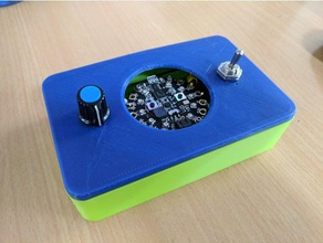 circuit playground express project box electronics arduino case board enclosure 3d print model - Mito3D