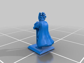 human paladin toy & game accessories dungeons dragons rpg tabletop 3d print model - Mito3D