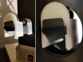 improved spool roller pair monoprice select mini mspm 608 skateboard bearing 3d printer parts 3d print model - Mito3D