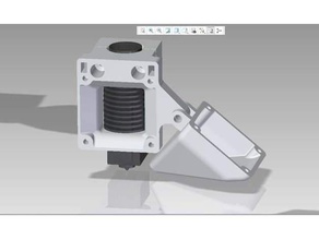 monoprice seleccione mini e3d v6 hotend adaptador Impresora 3d de las piezas e3dv6 mpsm actualizaciones v1 3d print model - Mito3D