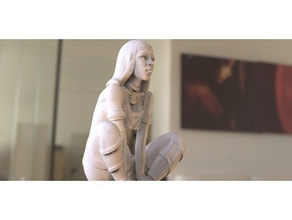 egyptian souvenir sculptures female girl sexy woman 3d print model - Mito3D