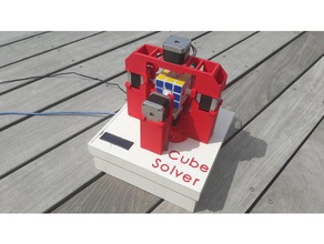 cube solver robotics arduino project electronics robot rubik's 3d print model - Mito3D