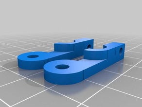 z-çubuk destek mod vida 3d yazıcı parçaları 3d print model - Mito3D