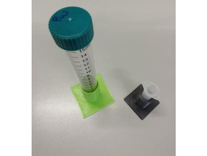 stand weigh eppendorf eppi microreaction microcentrifuge test tube centrifuge falcon tubes scale biology holder 3d print model - Mito3D