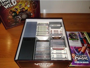 legen Wikinger gone wild big-storage-vollständige ks Spielzeug & game Zubehör Brettspiel board einfügen tabletop-Spiel 3d print model - Mito3D