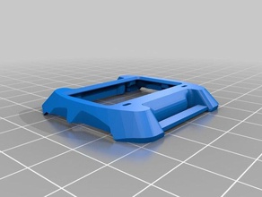 watchx case top bars diy 3d print model - Mito3D