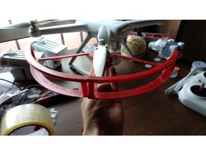 xiaomi mi drone 4k propeller protector r c vehicles 3d print model - Mito3D