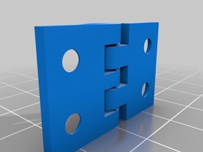 johan Scharnier Teile kundengebundene 3d print model - Mito3D