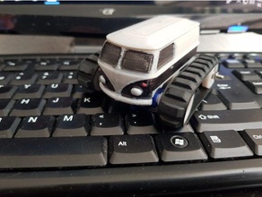 minuscule trak volkswagen L'impression 3d mini fpv rover whoop réservoir 3d print model - Mito3D