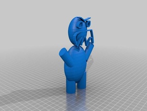 adequada monstro esculturas 3d print model - Mito3D