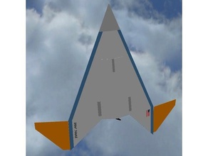 tigerjet i veicoli aeromobili aereo delta jet la nasa pan am piano usa 3d print model - Mito3D