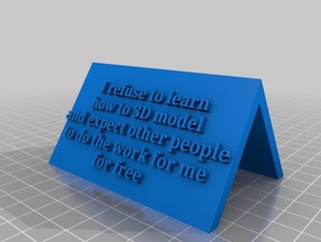 lazy asshole 3d model printing 3d print model - Mito3D