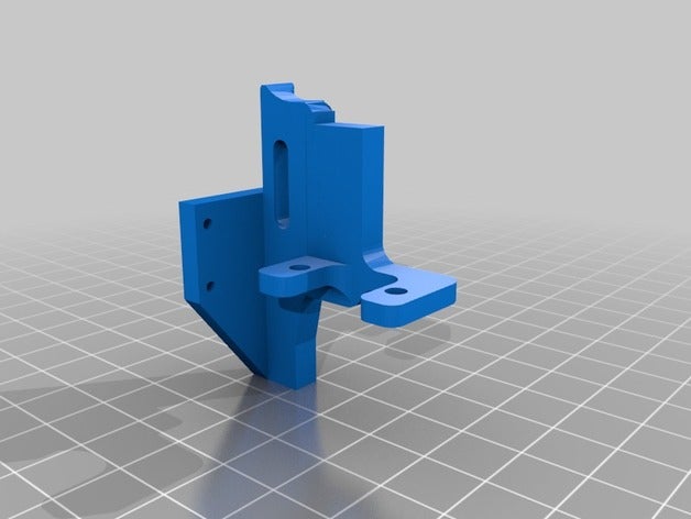 bl touch mount tronxy 3d yazıcı aksesuarlar 3xa bltouch x5s 3D print model - Mito3D
