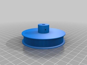 112 tooth timing pulley parts customized 3d print model - Mito3D