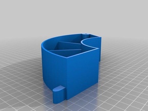 spool-Schublade f3d 1kg tipo 5m-3 tool Inhaber - Boxen angepasst 3d print model - Mito3D