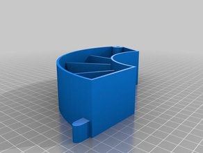 spool-Schublade f3d 1kg tipo 5m-4 tool Inhaber - Boxen angepasst 3d print model - Mito3D